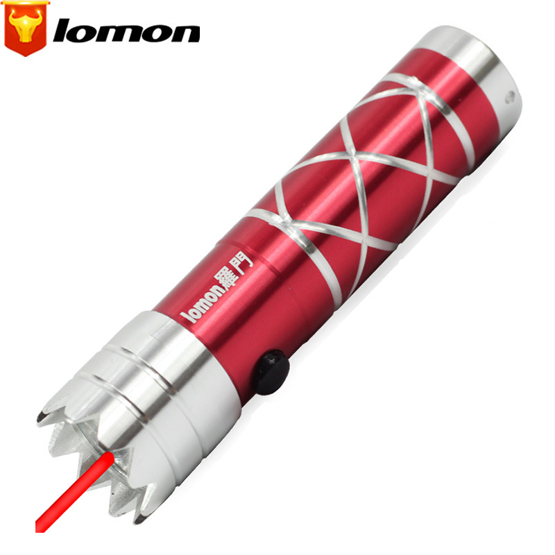 Lomon 8 LED Laser Pointer Mini Laser Small Flashlight SD125