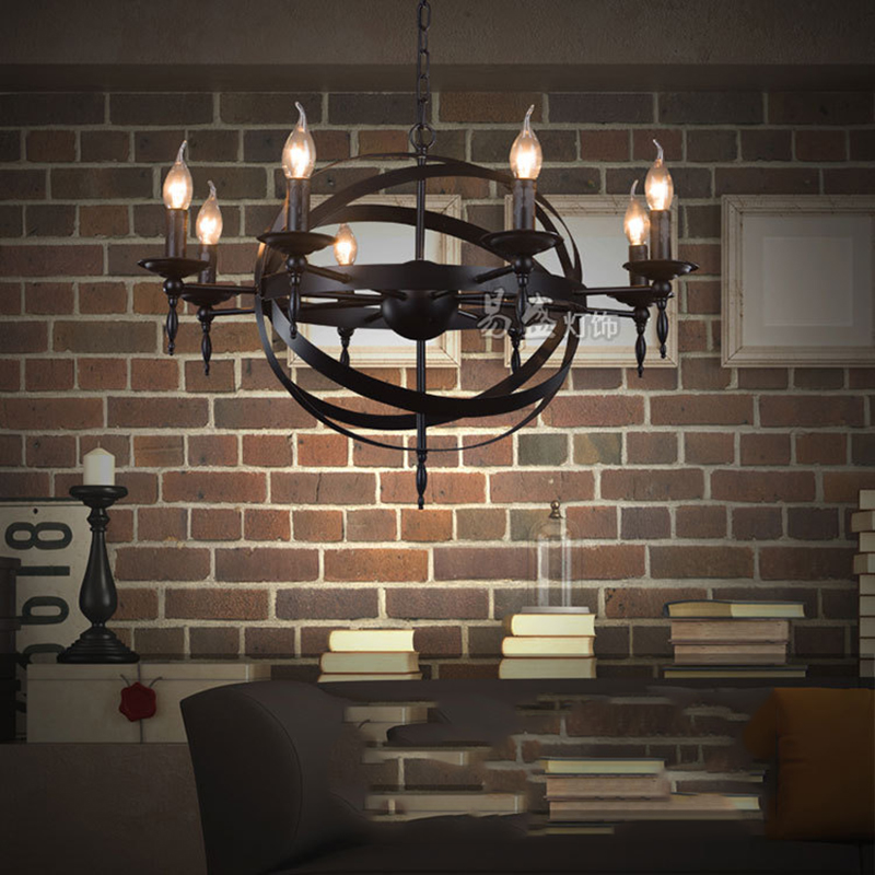 Retro Ferrum Living Room Pendant Lighting Modern Chandelier YS-D0032