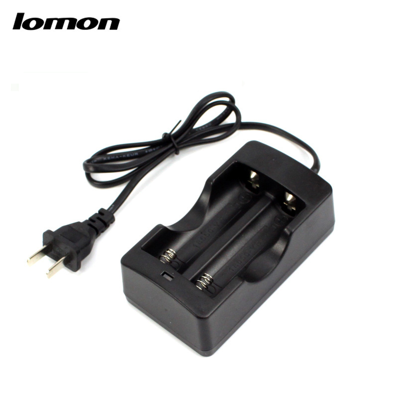Lomon 18650 Battery Charger Wall Home Charger for Rechargeable Batteries with EU plug P14