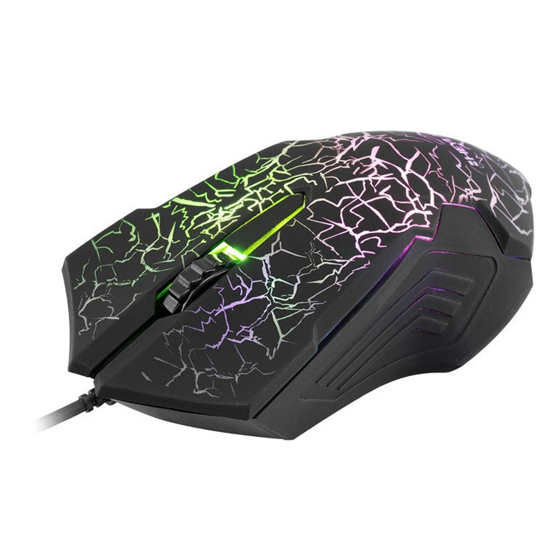 New USB Wired Mouse Luminous Computer Mouse 303