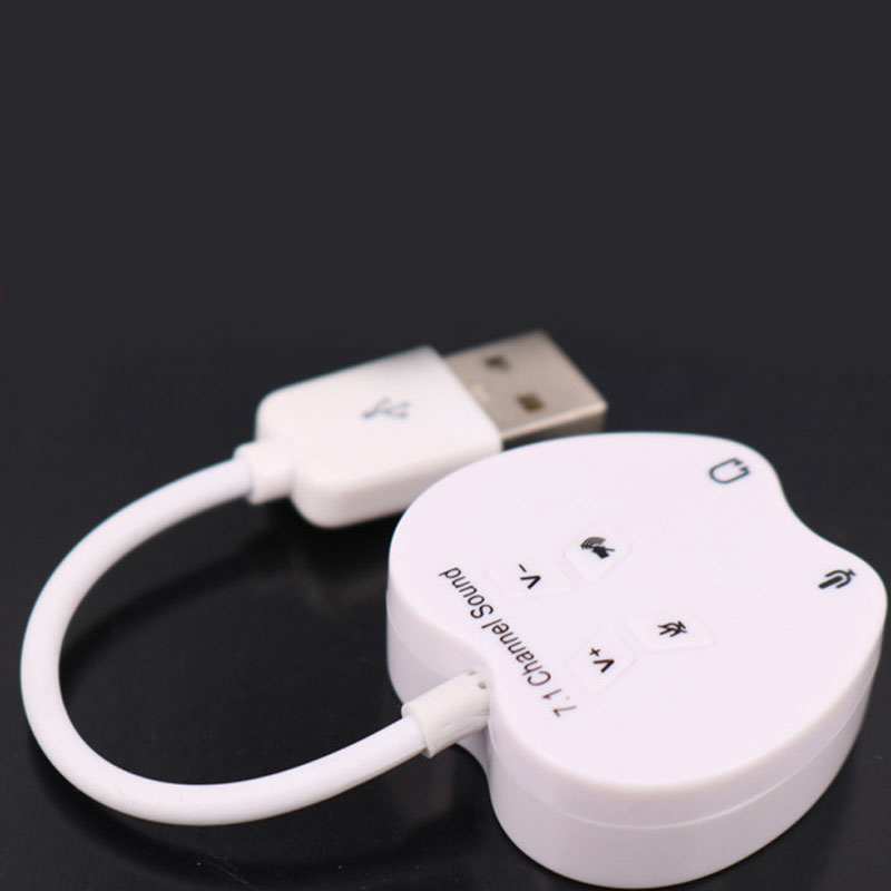 NEW USB7.1 external sound card with independent external sound card support win7 sound card