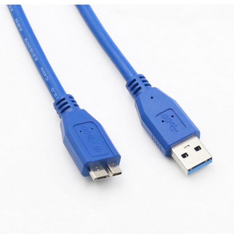 Micro USB 3.0 Cable Fast Charging Data Sync Datum Cable For Mobile Phone Hard Disk Box