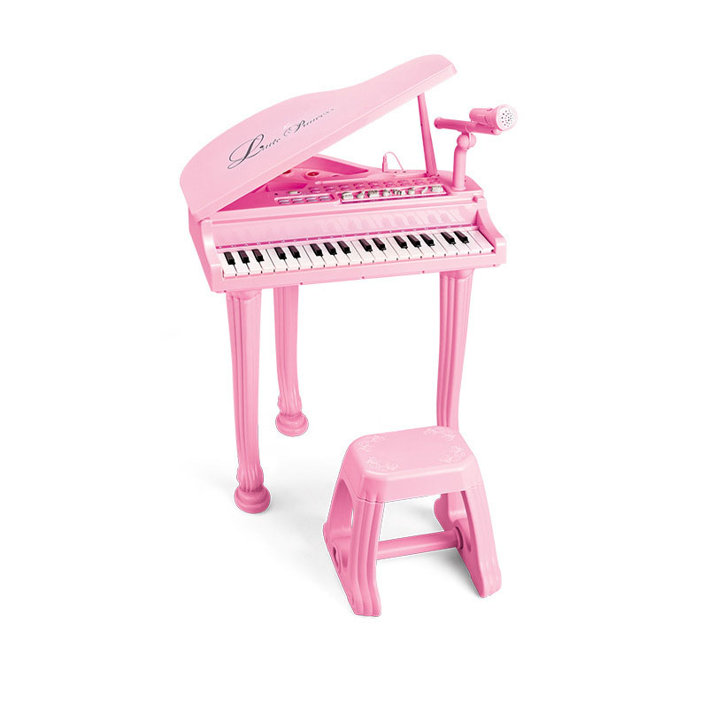 Electronic Learning Musical Instruments Piano Toy With Microphone Educational Toys For Girl