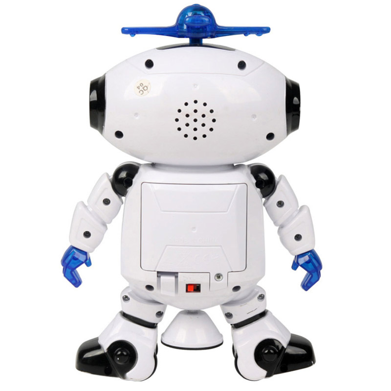 360 Rotating Space Dancing Robot Electronic Toy Gift Toy For Child