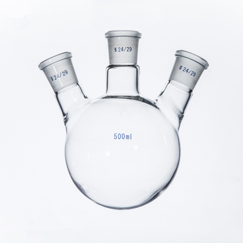 2000ml/24*19*19 Standard glass flask three neck reaction bottle (thick wall)