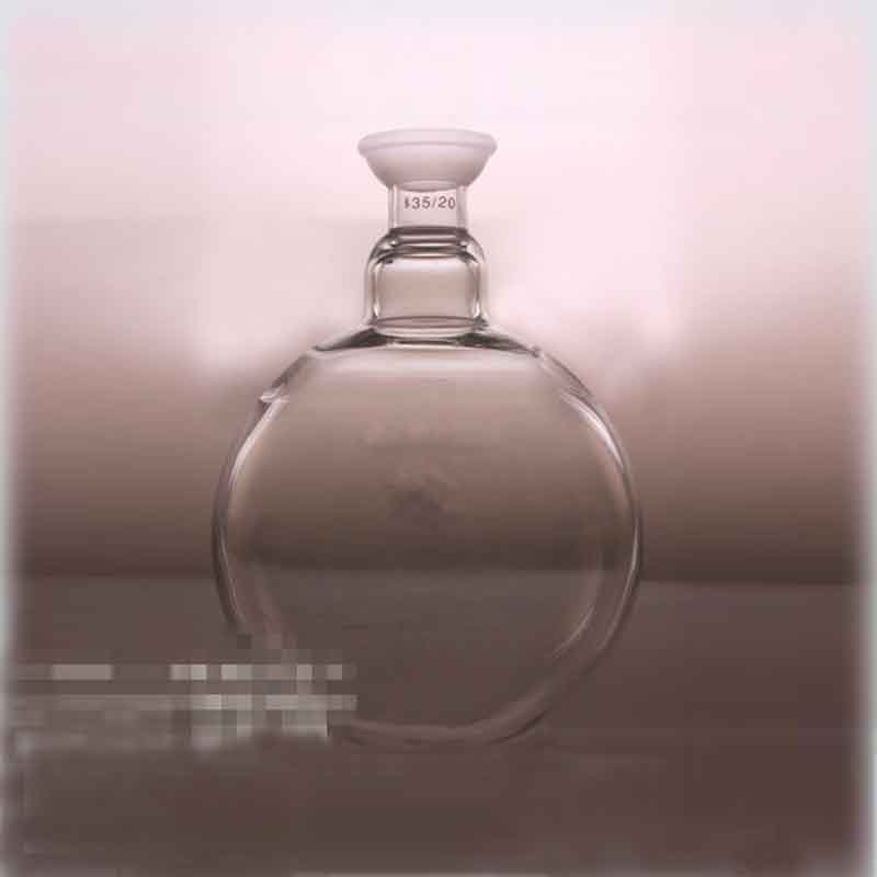 2000ml/35# Glass bottle Grinding triangle flask standard cone bottle Lab Chemistry Tank