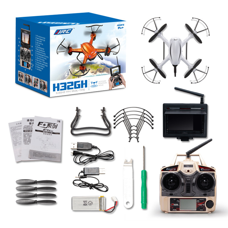 5.8G Live WiFi Transmission RC Drone Four Axis Aerial Drone JJRC H32GH