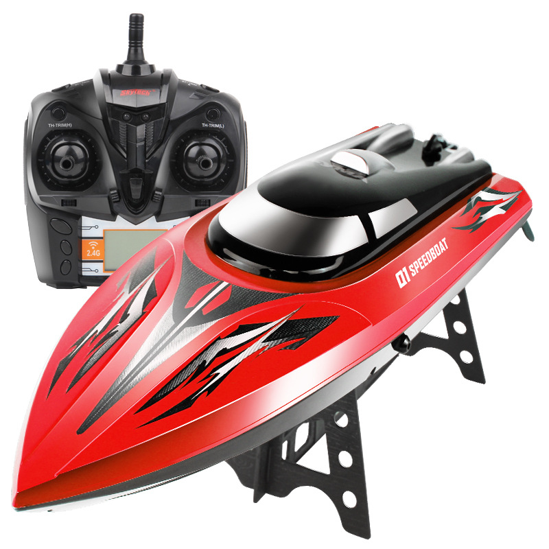SYMA Q1 Q2 Remote Control Speedboat 2.4GHZ 4CH RC boat Water Sensor Switch Cooling Device High Quality Toys Gift