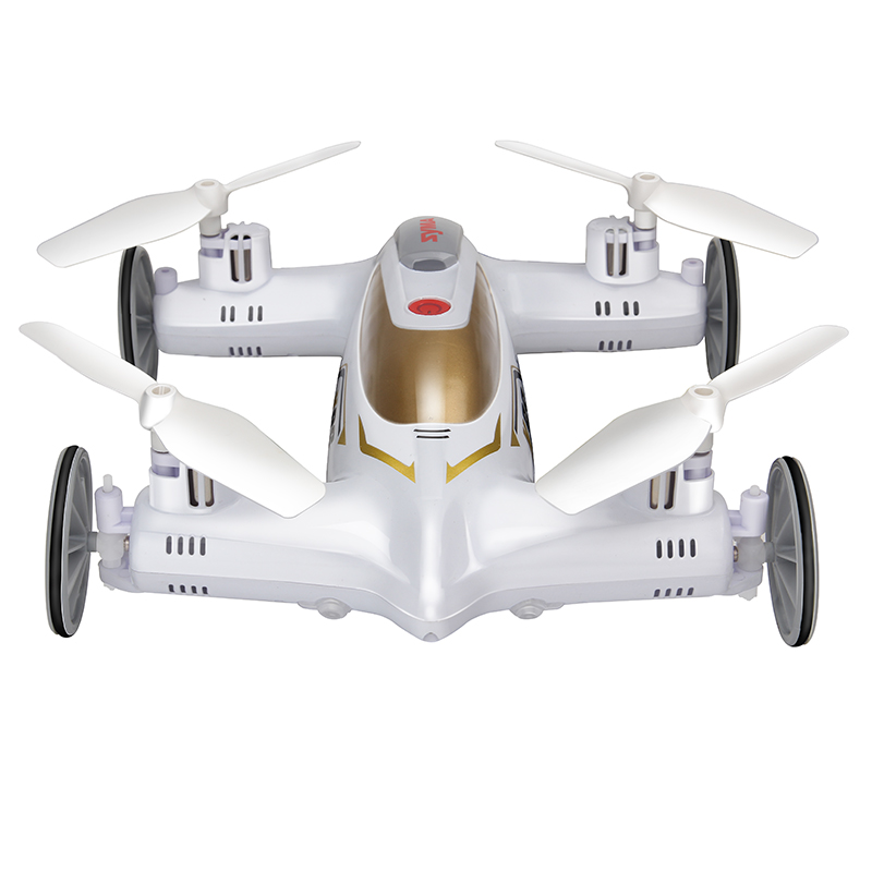 SYMA X9/X9S Powered Off-road Sport Rally Racing 4WD RC Flying Car Quadcopter with 2.4Ghz 4CH Transmitter RTR RC Drone