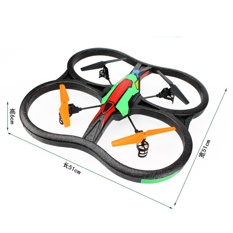 WL V262 2.4G Remote Control UFO Four Axis RC Hexacopter RC Drone