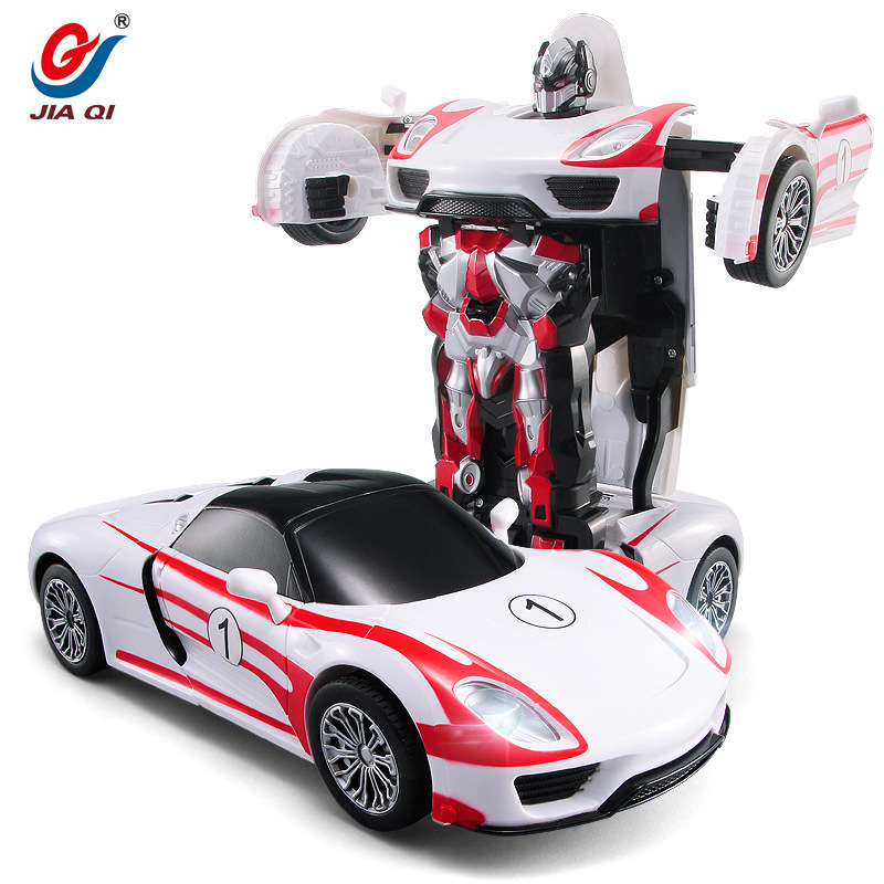 TT672 Newest Racing Car Models Deformation Robot Transformation RC Car Gift For Kids