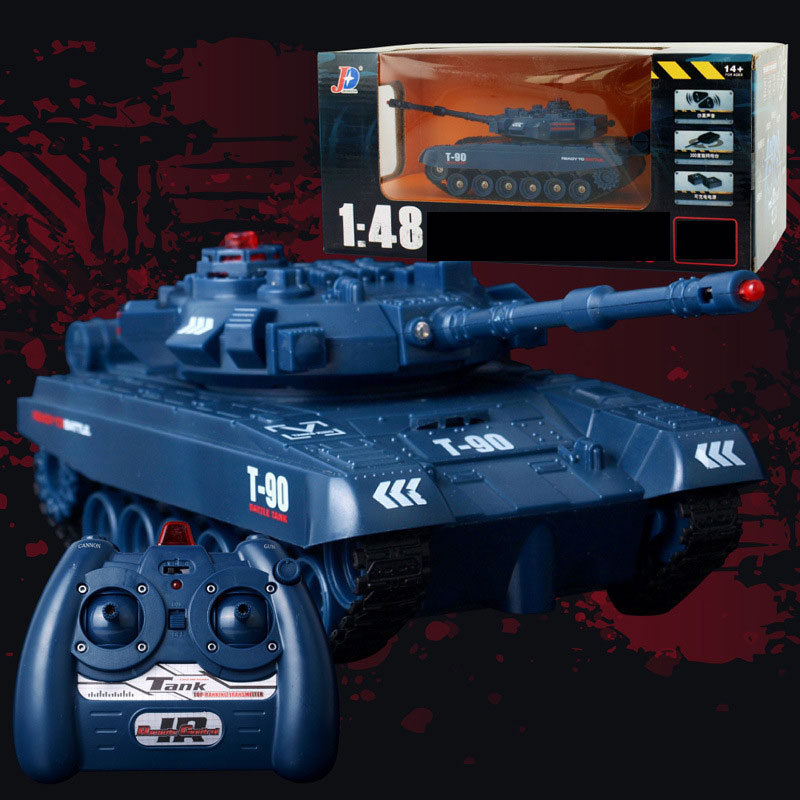JD802 RC Tank With Fired Missiles For Kids Toys Gift